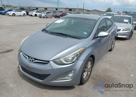 2015 Hyundai Elantra Se from USA, damaged, VIN 5NPDH4AE2FH632490